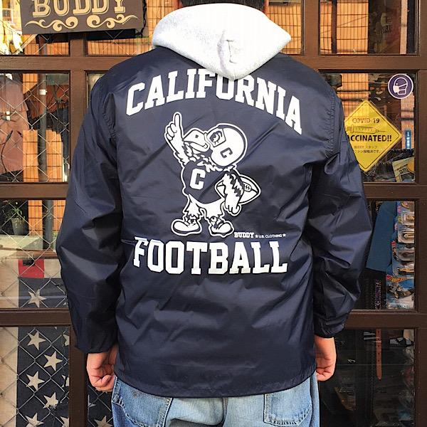 コーチジャケット 裏ボア付き BUDDY ウィンドブレーカー