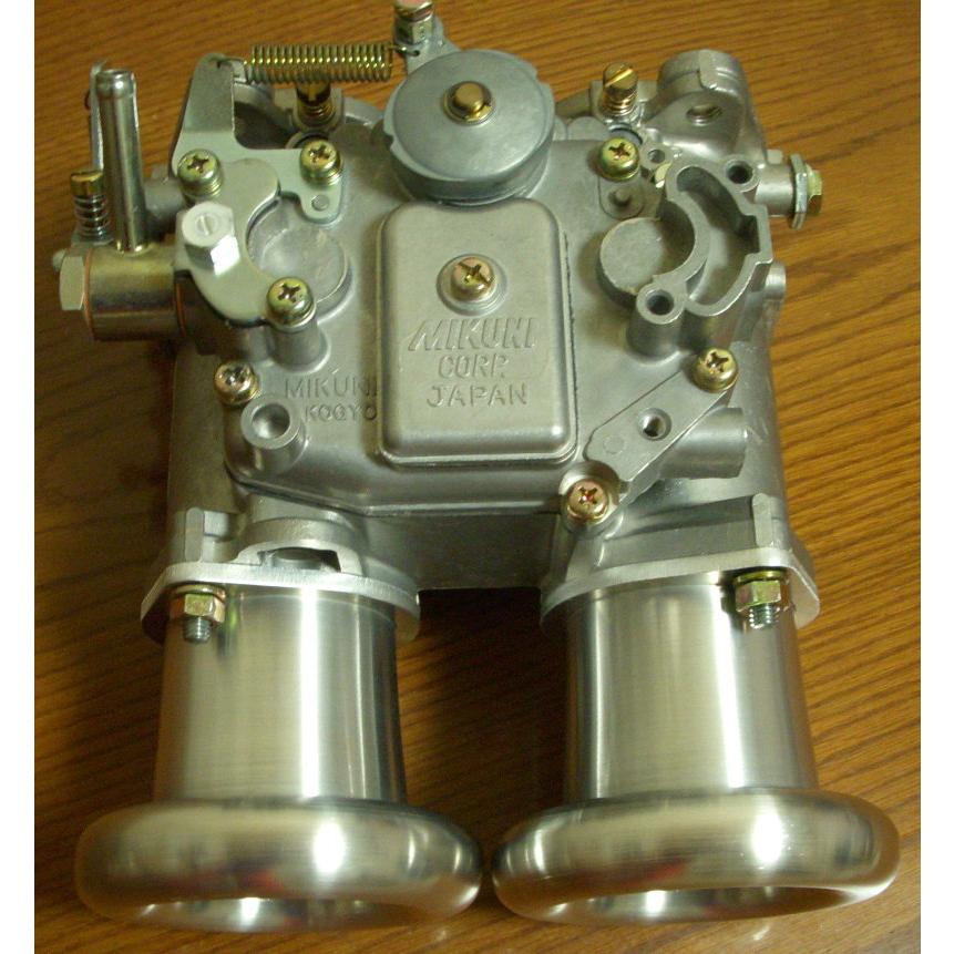 70mmアルミ*カールファンネル新品/ソレックスSOLEXウェーバーWEBER