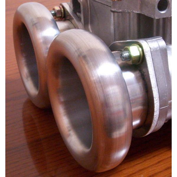 真鍮 ファンネル40πで使用 weber Solex 真鍮 ファンネル40πで使用