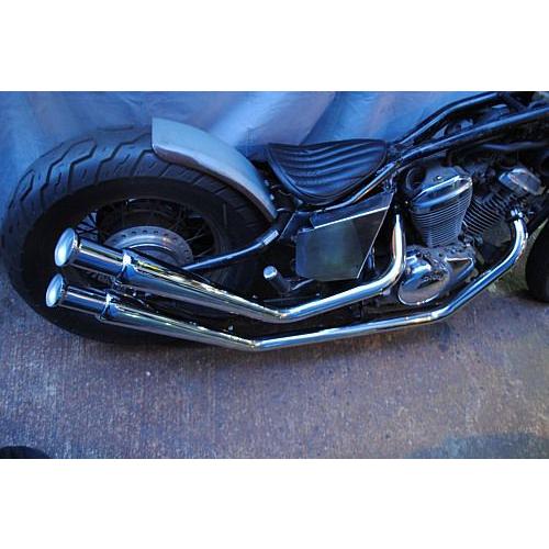 ホンダ（HONDA） ステンレス製アップスイープマフラー/スティード