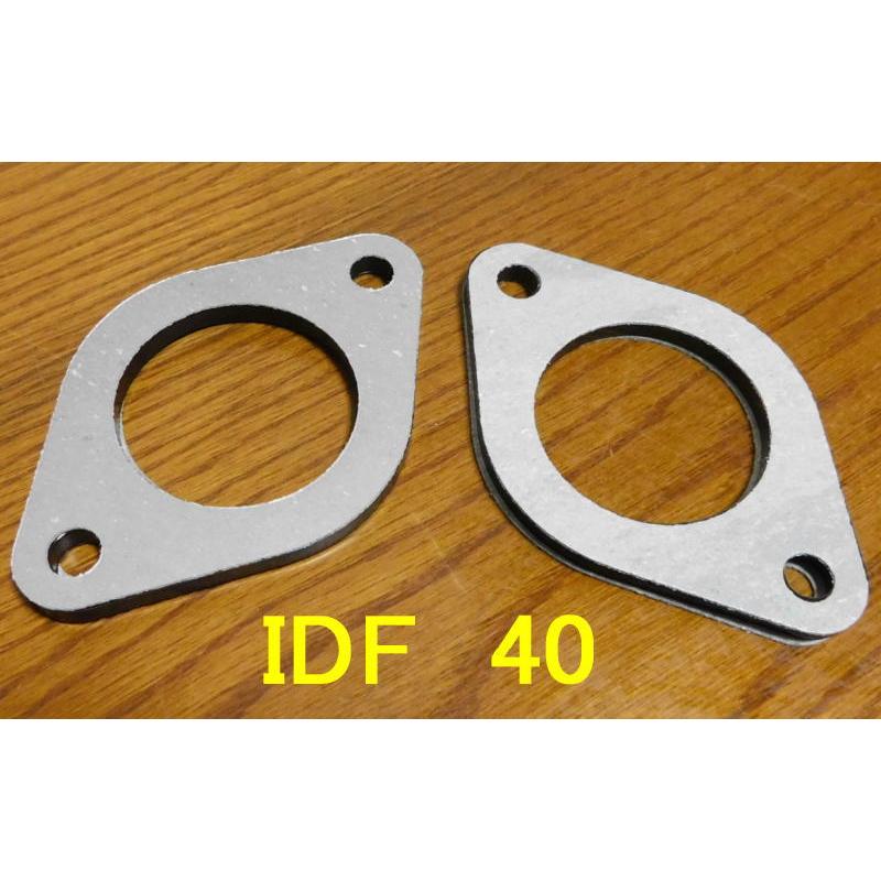 4個セット WEBERウェーバーIDF40用 インシュレーター新品 キャブ