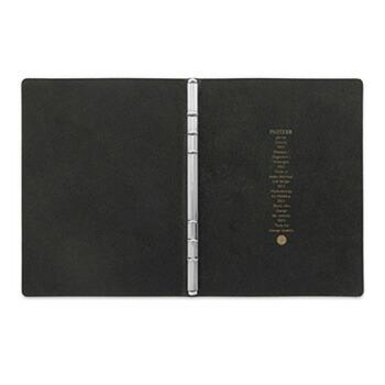 PLOTTER プロッター 6穴リングレザーバインダー Liscioリスシオ A5