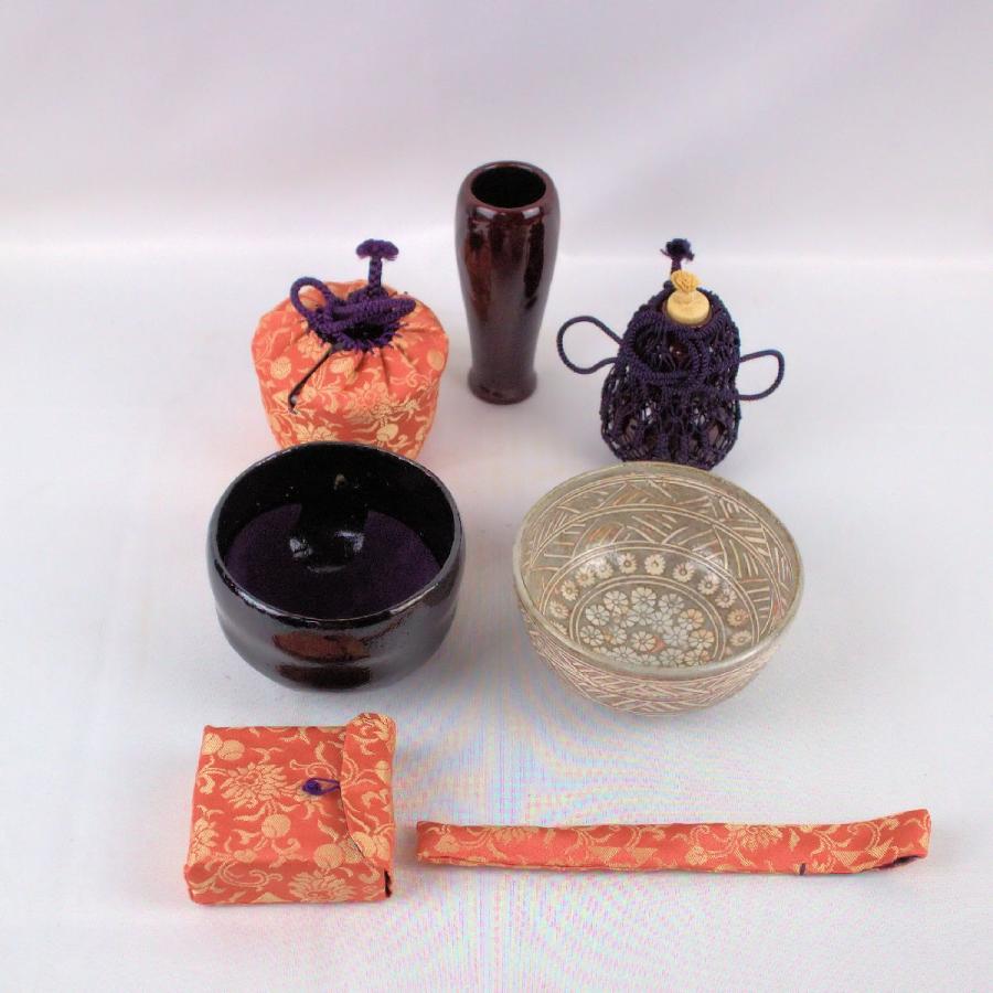 茶道具 茶箱 「御所籠セット」 和田菁竺造 外箱・共箱付 ※セット内容は