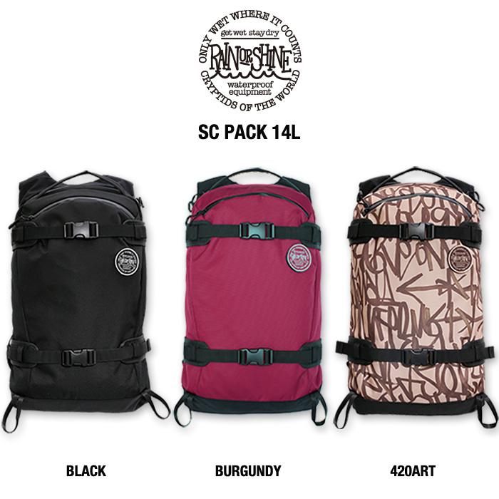 RAIN OR SHINE SC PACK 14L Cordura / 2025-2026モデル サイド