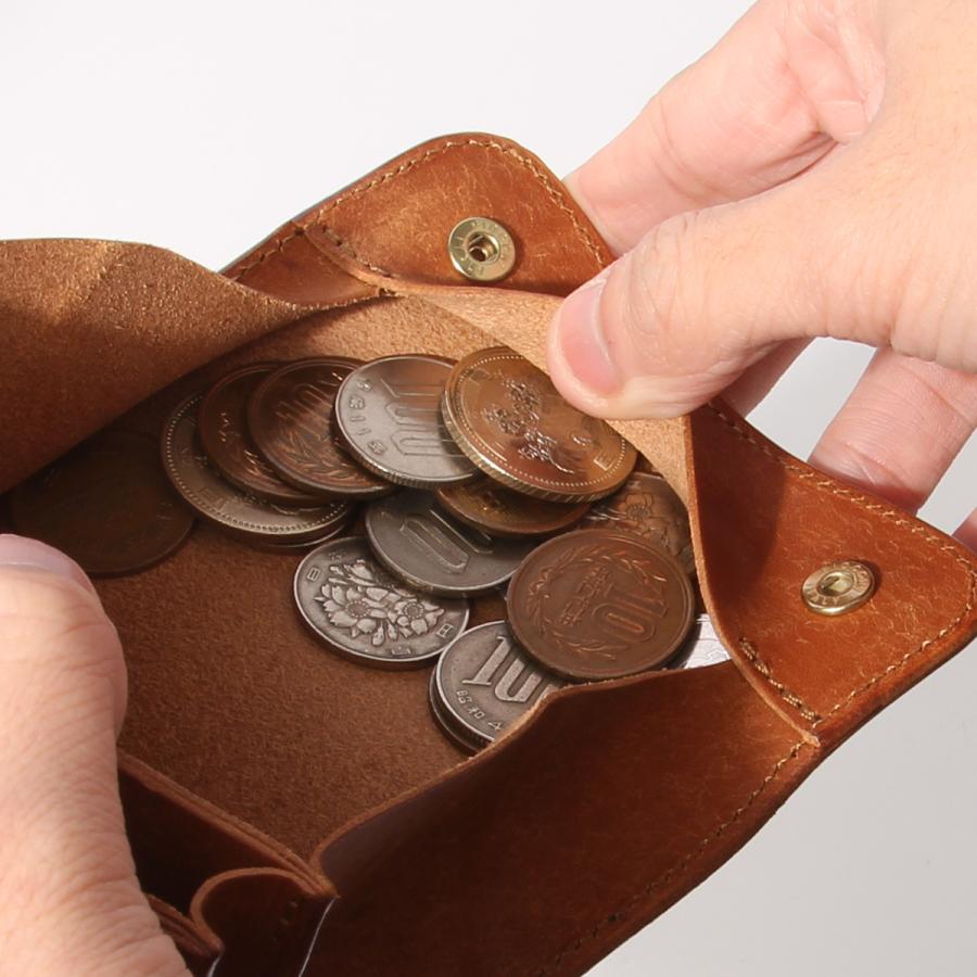 ゼタ 財布 二つ折り財布 ミニ財布 日本製 本革 プエブロレザー