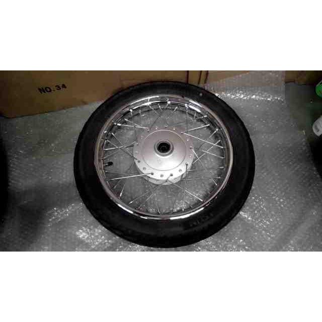 カブ110プロ JA42 の フロントホイール タイヤ M12 *1709616499 中古