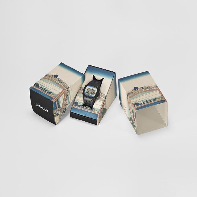 G-SHOCK DW-5600KHFM25-1JR DIGITAL 5600 SERIES 葛飾北斎 富嶽三十六