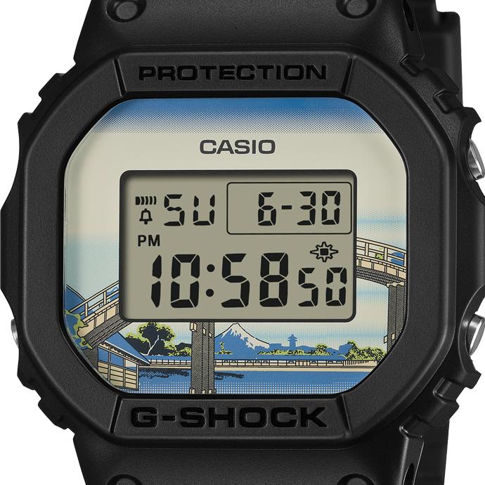 G-SHOCK DW-5600KHFM25-1JR DIGITAL 5600 SERIES 葛飾北斎 富嶽三十六