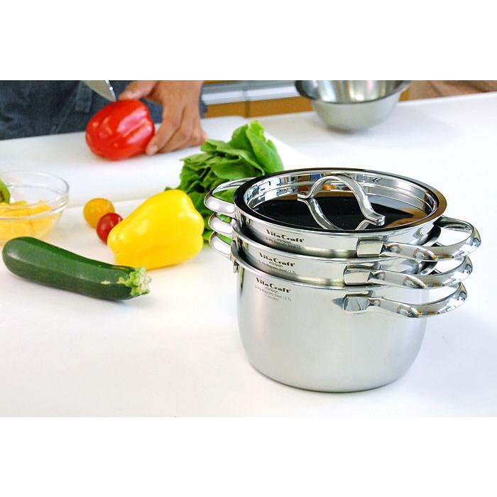 Vita Craft（ビタクラフト） ミニパンセット 2800 両手鍋 IH対応 10年