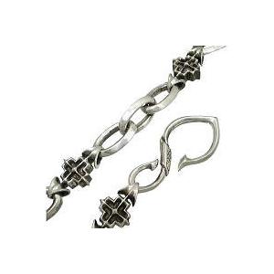 クロスシルバーウォレットチェーン Sフック Enemy(エネミー