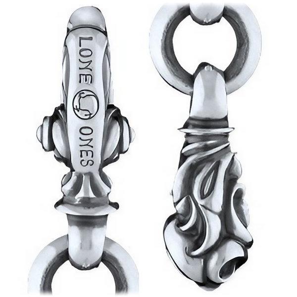 LONE ONES（ロンワンズ） ミディアムウォーバーズシルバーキークラスプ