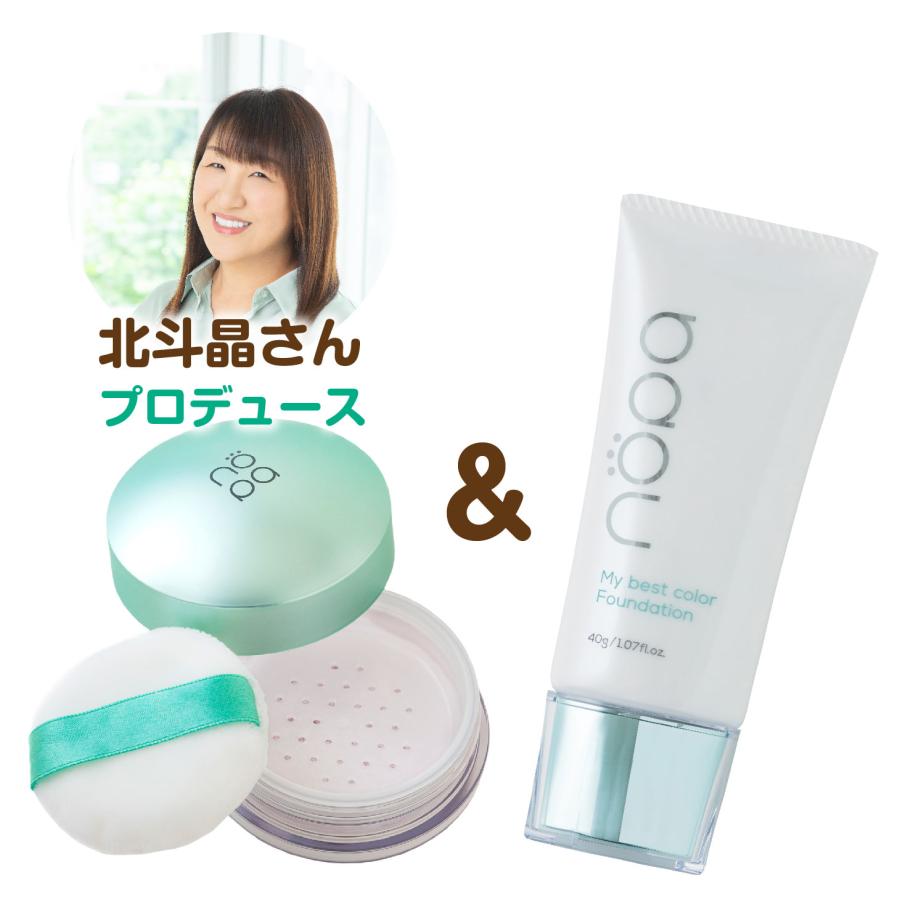 爆買 nopa ファンデーション＆パウダー 北斗晶プロデュース リキッド