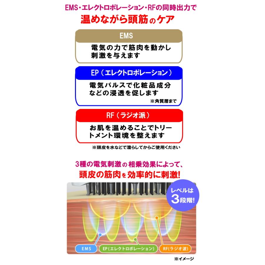 アデランス 爆買 電気リフトブラシ DoRAISE ドゥライズ EMS美顔器 5