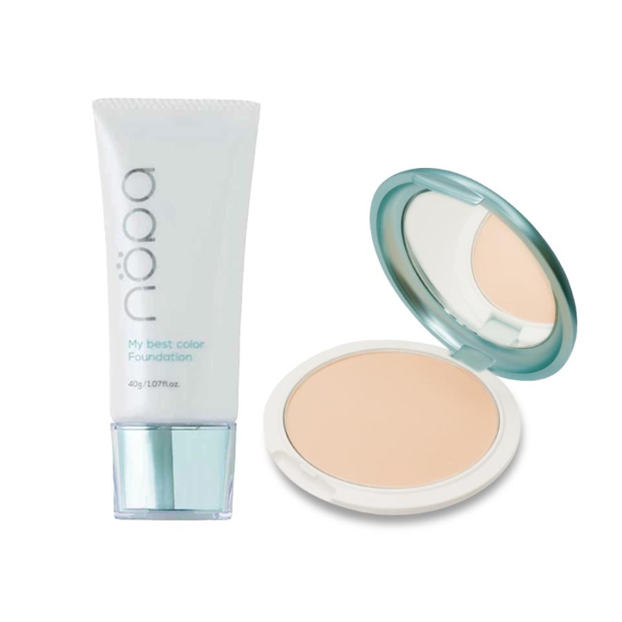 爆買 nopa マイベストカラーファンデーション+プレストパウダー 北斗晶