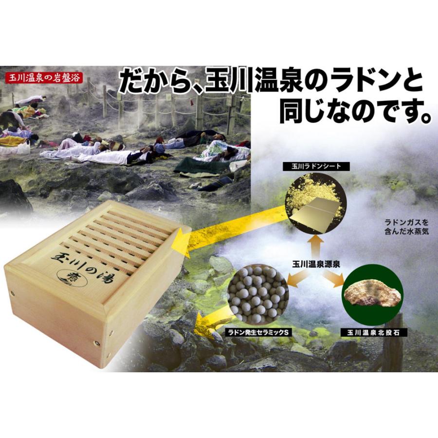 爆買 玉川の湯 癒 中判 - 温浴で体を温めます 玉川湯の花由来のラドン
