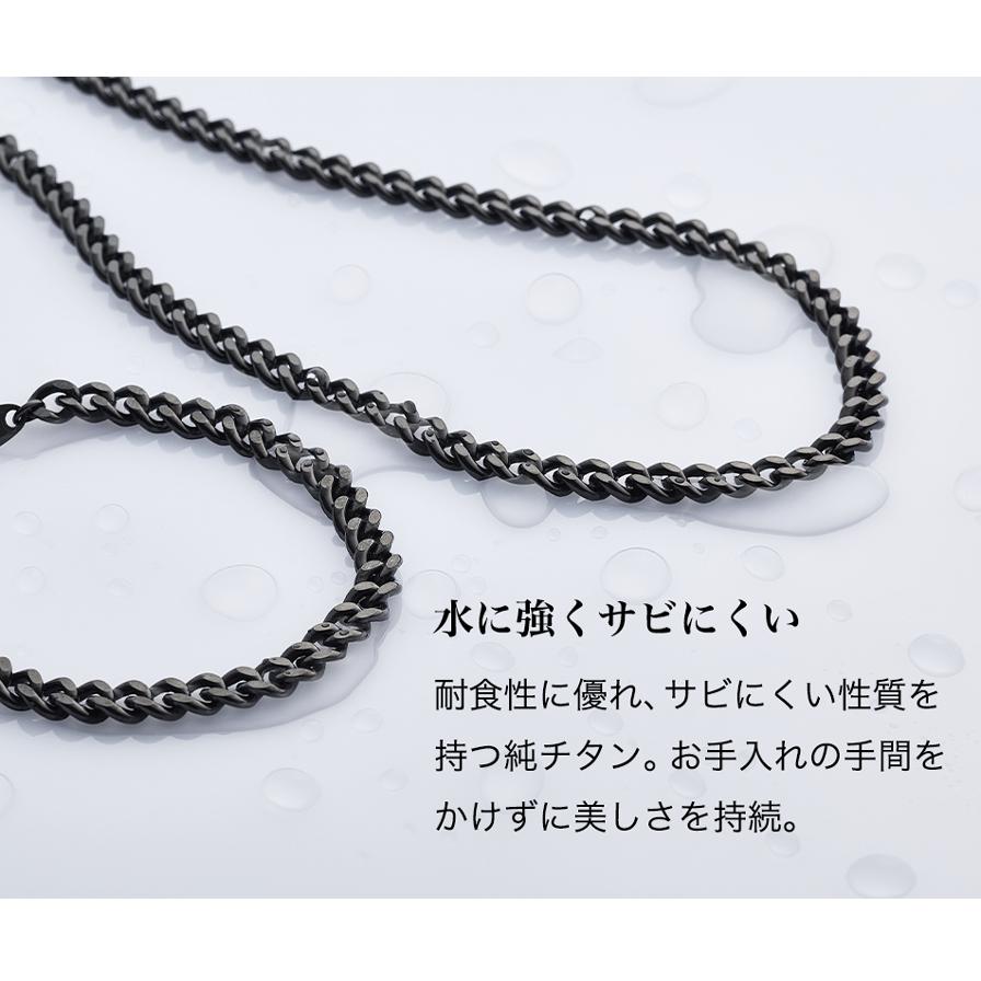 Phiten（ファイテン） 炭化チタンチェーンネックレス 45cm スポーツ