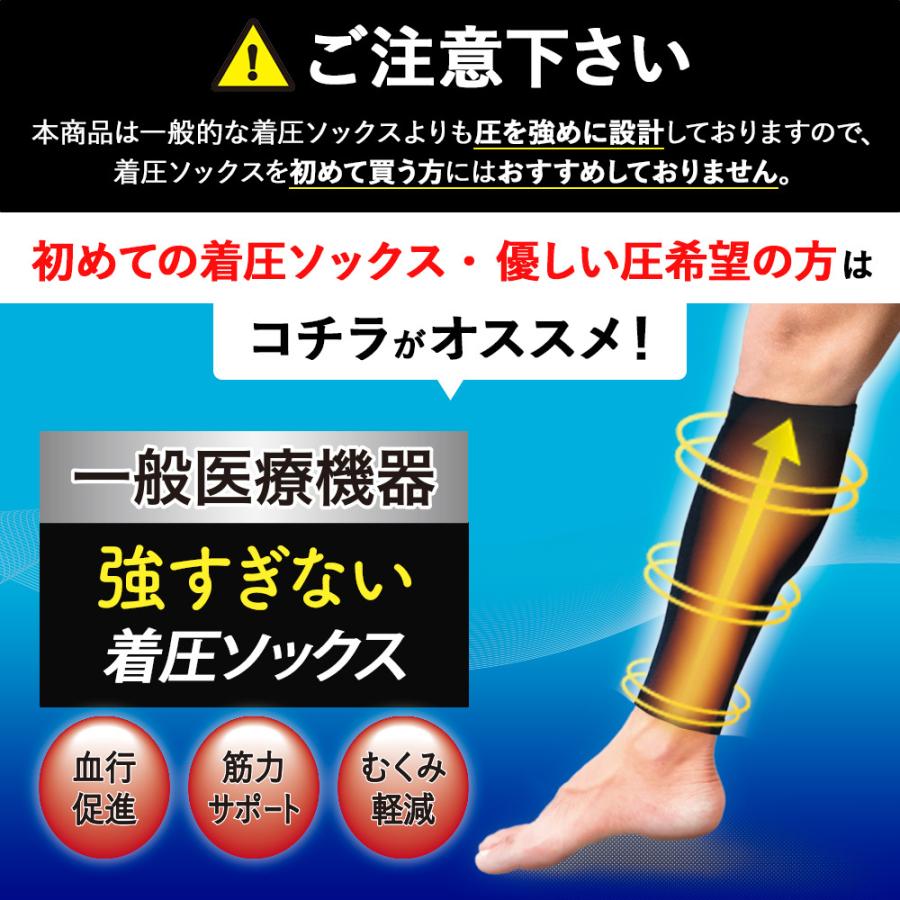 着圧ソックス メンズ ひざ下 強圧 締 tai 弾性ストッキング 男性用