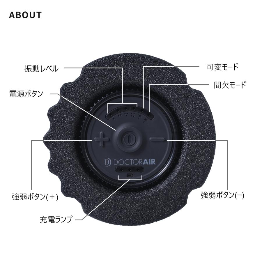 ドクターエア（DOCTORAIR） フォームローラー ストレッチロール3 ESR