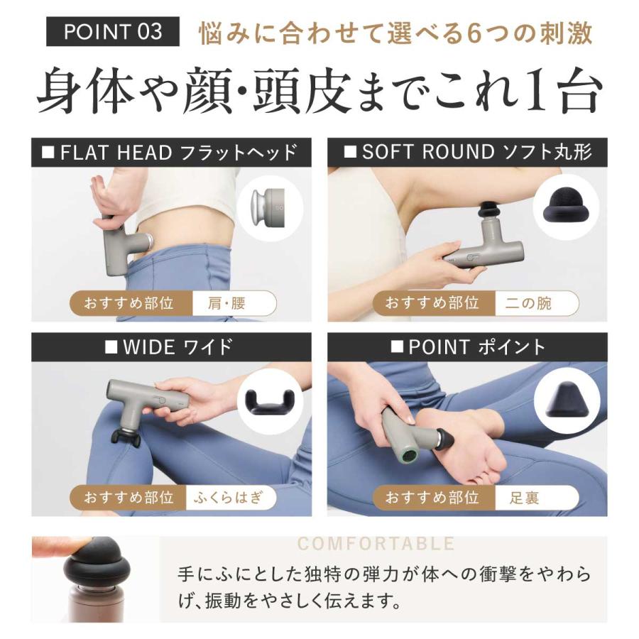 ドクターエア（DOCTORAIR） エクサガン LUXE REG-12 ハンディガン 軽量