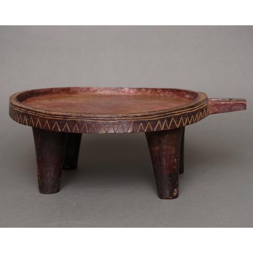 アフリカ エチオピア アンティーク コーヒーテーブル Lサイズ 木彫り