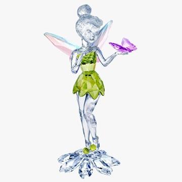 スワロフスキー 置物（Swarovski） DISNEY ティンカーベルとチョウ