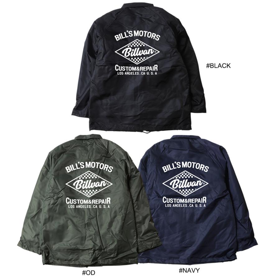 BILLVAN（ビルバン） BILLVAN MOTORS 裏ボア・防寒 コーチジャケット