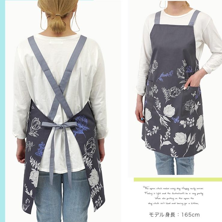 HANAE MORI（ハナエモリ） エプロン ブランドエプロン 百貨店 ミセス