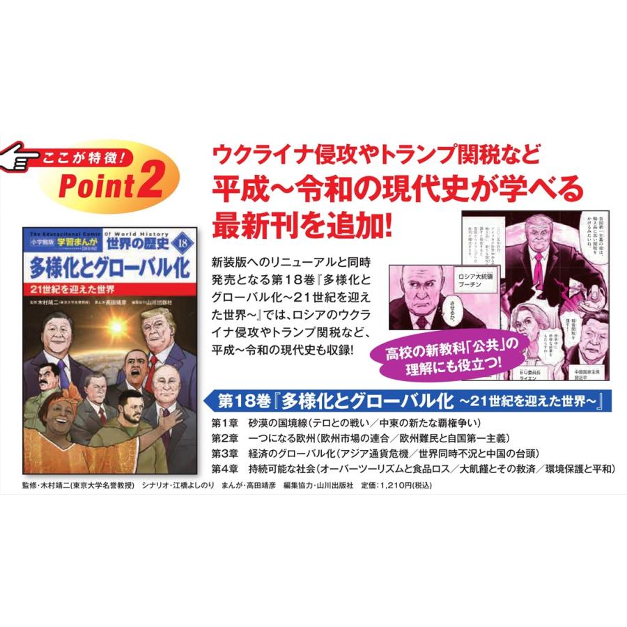 小学館版学習まんが 世界の歴史 新装版 全22巻セット【2025年12月03日
