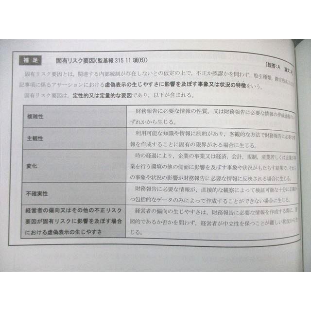 CPA会計学院 公認会計士講座 監査論 テキスト1〜3/資料集 2025年合格