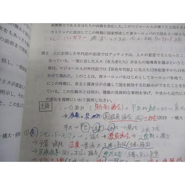 代ゼミ ハイレベル世界史論述 テキスト通年セット 2022 計2冊 佐藤幸夫