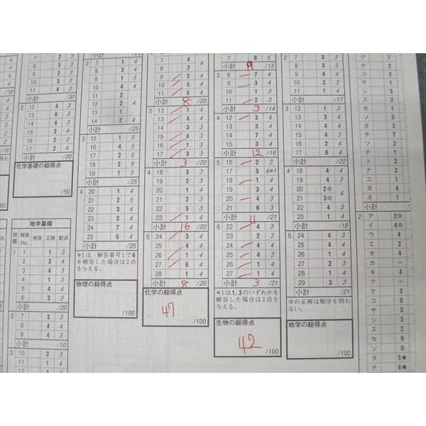 ベネッセ/駿台 大学入学共通テスト模試 第1〜3回 ベネッセ・駿台マーク