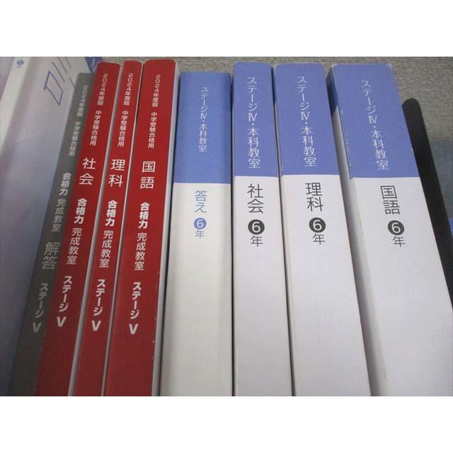 日能研 小6 中学受験用 2024年度版 本科/合格力完成教室/栄冠への道
