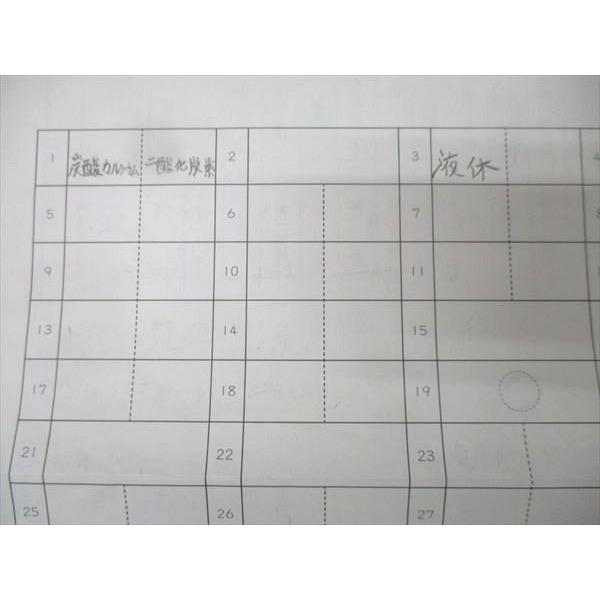 SAPIX サピックス 小学6年正月特訓 理科 知識の50題 確認テスト 01〜04