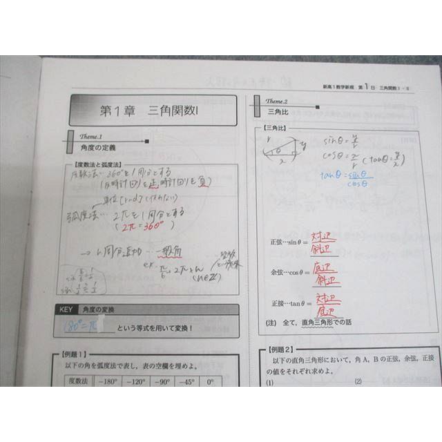 鉄緑会 高1 数学基礎講座II 新規受講者講習テキスト 2021 工藤佑太