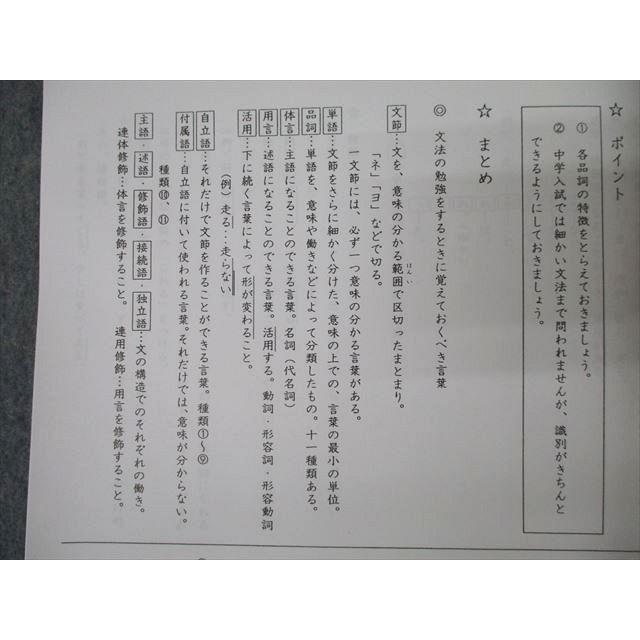 浜学園 小6 国語 知識分野の達人 テキスト ☆ 019S2D : ブックス