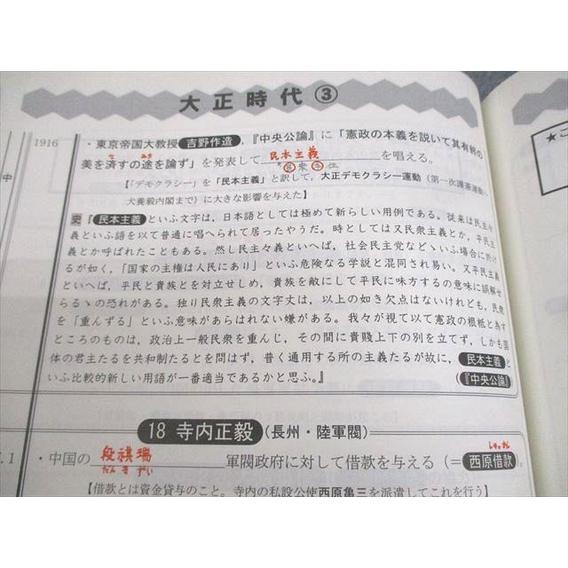 代々木ゼミナール 代ゼミ 詳説日本史講義 テキスト通年セット 2020 計2