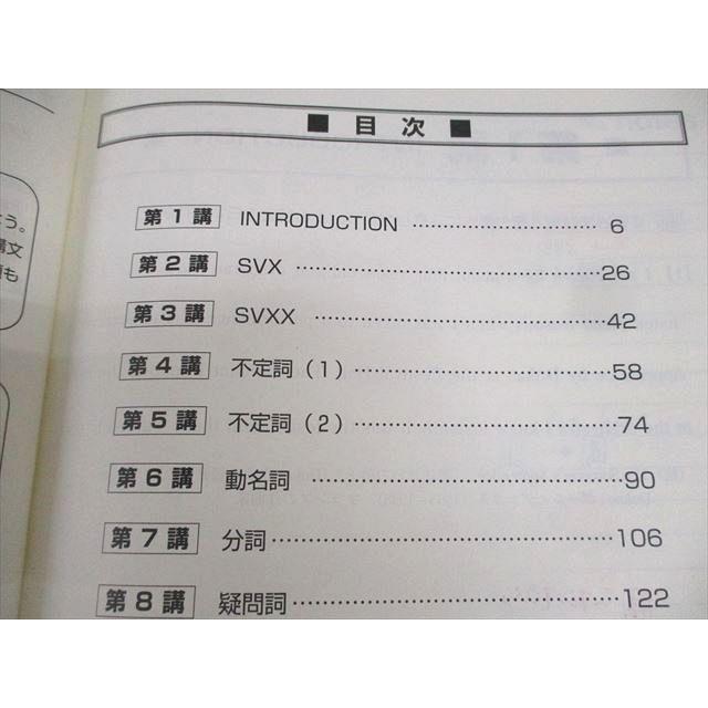 東進ハイスクール 難度別システム英語 構文編IV Part1/2 テキスト通年