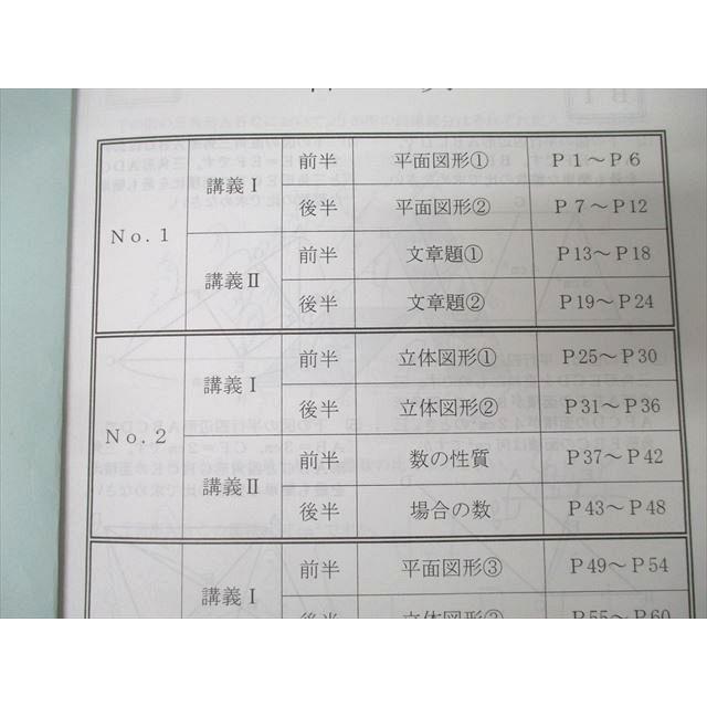 浜学園 小6算数 入試直前特訓問題集 PART1 M東大寺・西大和コース