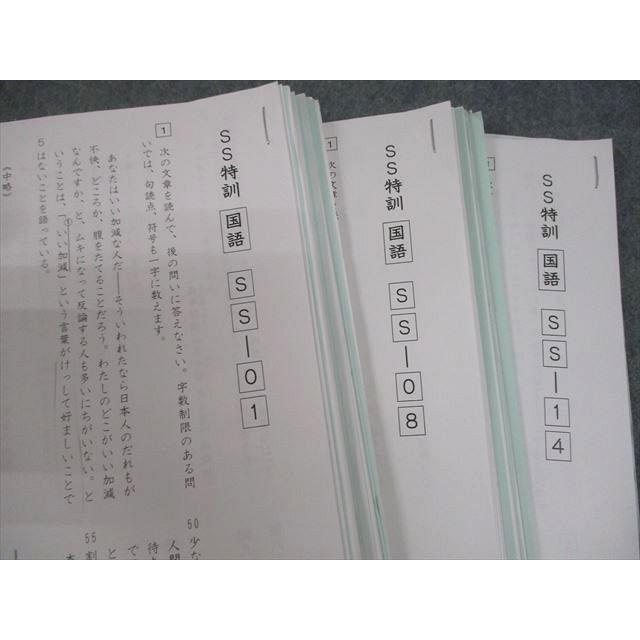 SAPIX サピックス 小6 国語 SS特訓 駒場東邦コース SS-01〜14 全14回