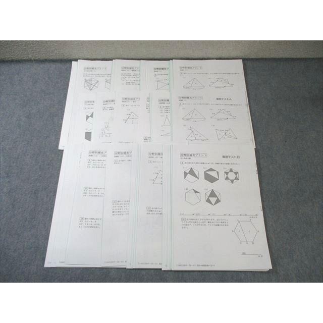 SAPIX サピックス 分野別補充プリント 算数 【計46回分】 2024 017S2D