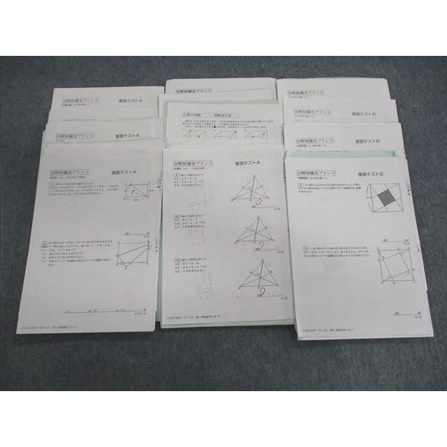 SAPIX サピックス 算数 分野別補充プリント 【計30回分】 2022 013m2D