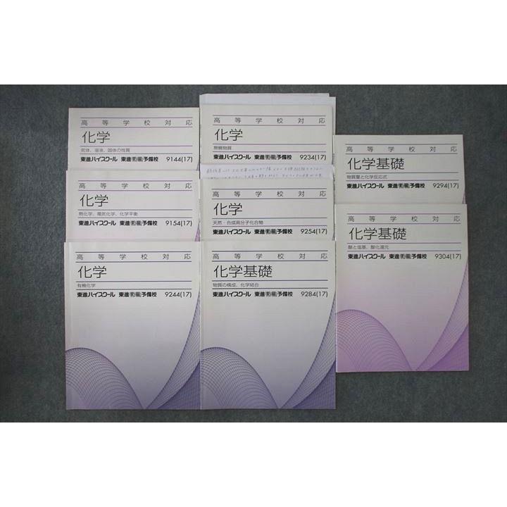 東進 高等学校対応 化学/基礎 物質量と化学反応式/有機化学/無機物質等