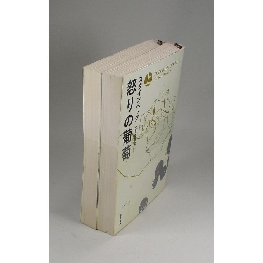 怒りの葡萄 上下 スタインベック 伏見 威蕃 新潮文庫 全巻 セット 全巻