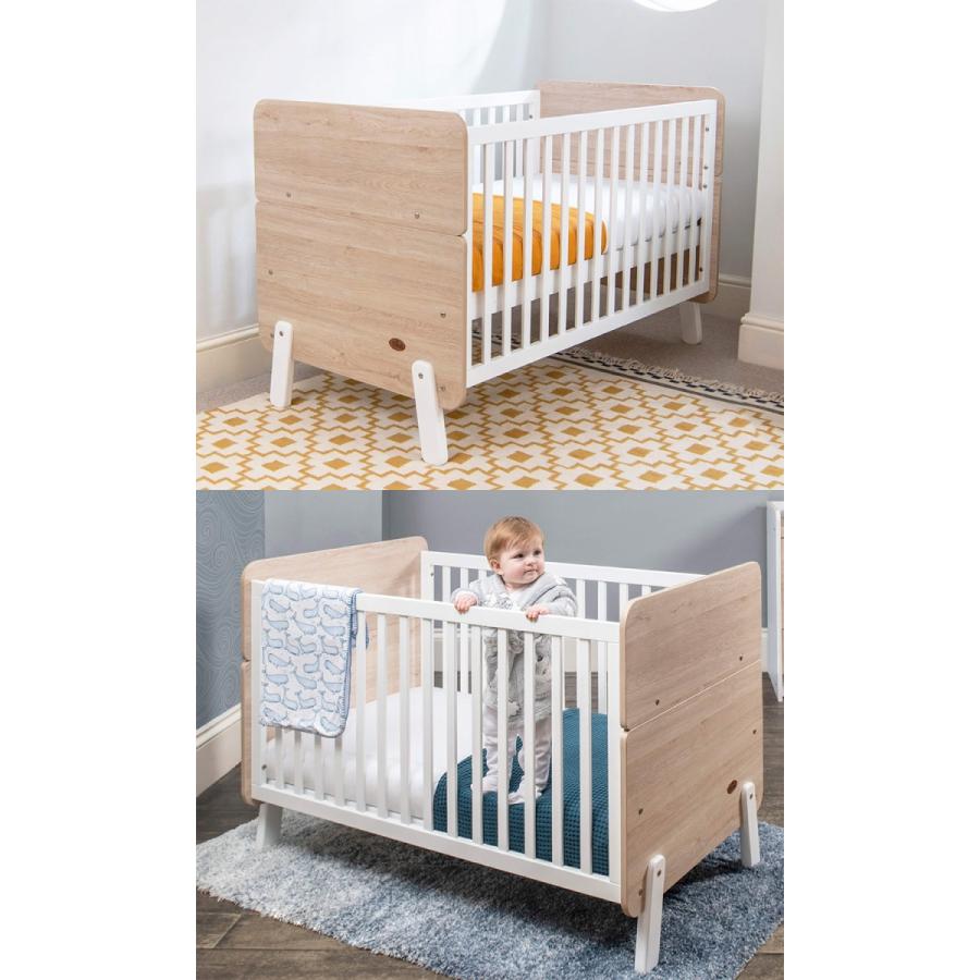 Boori 3in1 ベビーベッド ナッティ【6歳までベビーベッド】2年保証 多