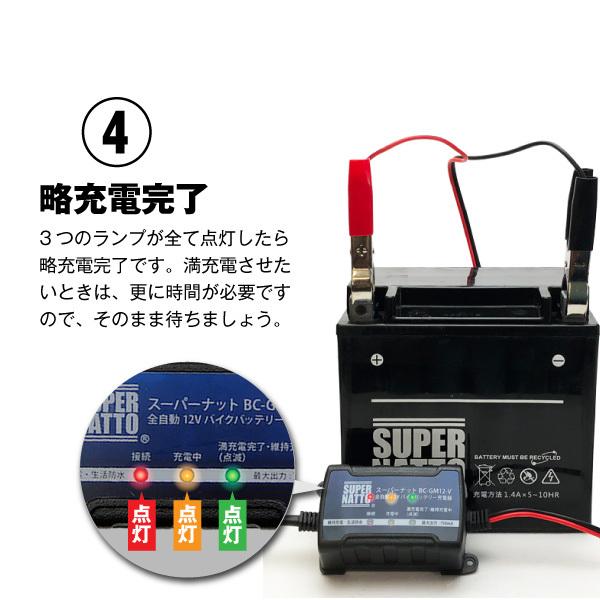 バイク バッテリー YTZ10S お得2点セット バッテリー+12V充電器
