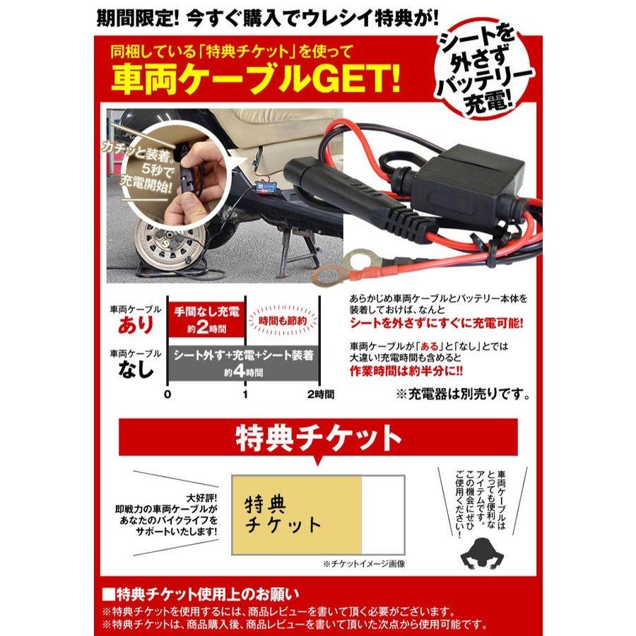 バイク バッテリー GTZ8V お得2点セット バッテリー+12V充電器