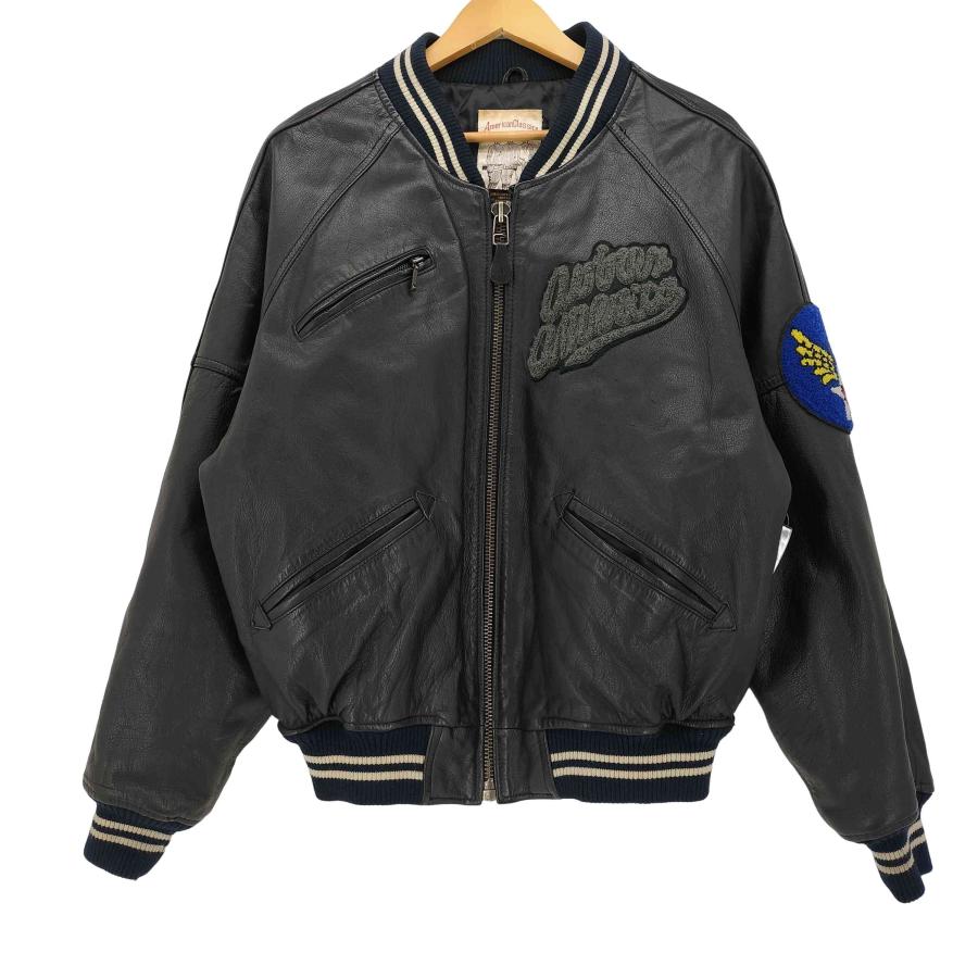 AVIREX（アヴィレックス） TRACK FIELD ロゴ ワッペン レザー