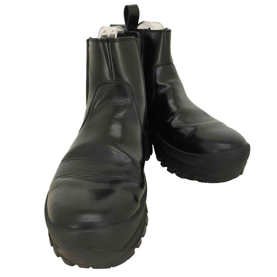 ZARA（ザラ） VIBRAM レザーチェルシーアンクルブーツ メンズ JPN：27