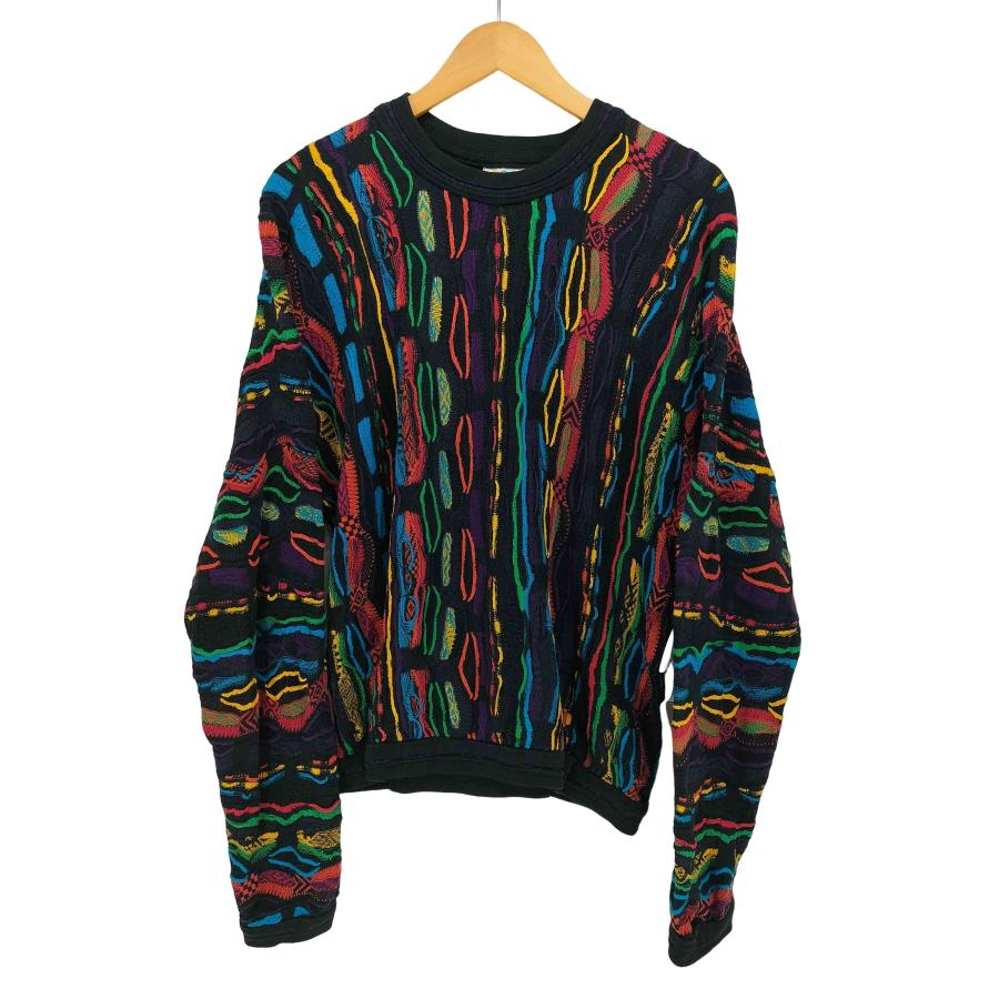 COOGI(クージー) オーストラリア製 3Dニット クルーネック メンズ