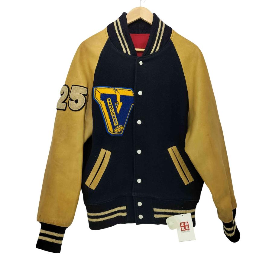 VAN JAC(ヴァンヂャケット) ワッペンデザイン 切替 スタジアム